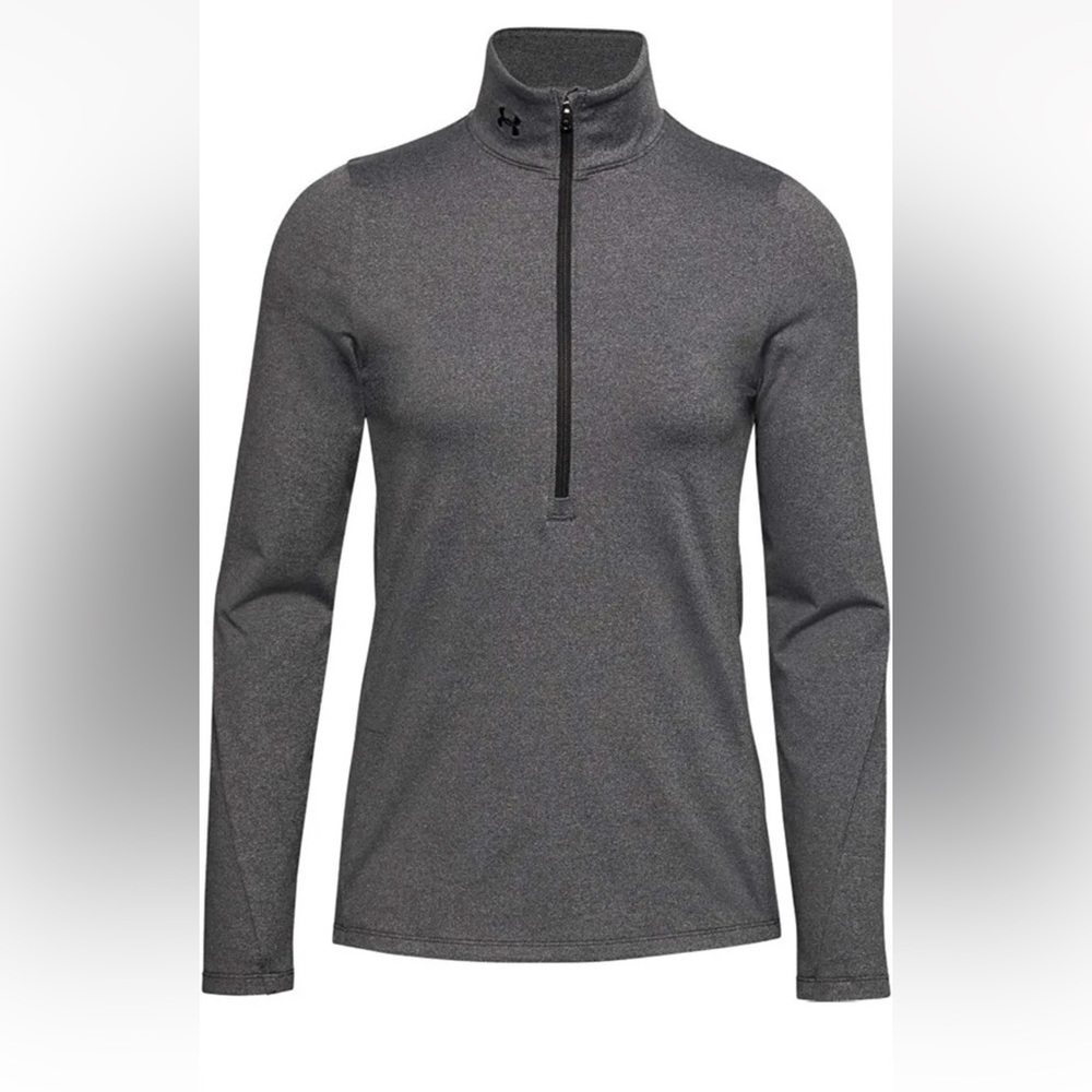 Womens Size XS Under Armour 1/2 Zip Grey 1356352-019